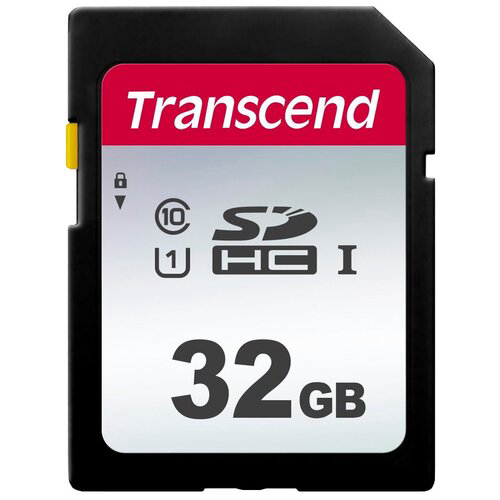 Карта памяти SDXC UHS-I U3 Transcend 256 ГБ, 95 МБ/с, Class 10, TS256GSDC300S