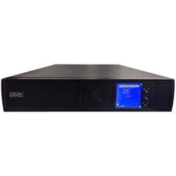 UPS Powercom SNT-2000, 2000 W / 2000 VA, Rack / Tower, 8 IEC320 C13 sockets and 1 IEC320 C19 socket with backup power, LCD, USB, RS-232, SNMP card slot, WxDxH 428x635x84 mm, weight 28.5 kg