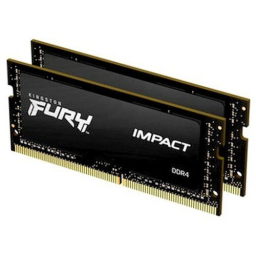 Оперативная память SODIMM Kingston FURY Impact (KF426S16IBK2/64) 64 ГБ/DDR4, 32 ГБx2 шт, 2666 МГц