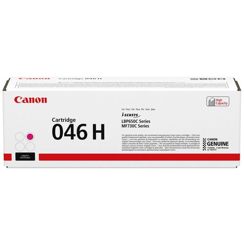 Картридж лазерный Canon 046 H M 1252C002 пурпурный (5000стр.) для Canon i-SENSYS LBP650/MF730