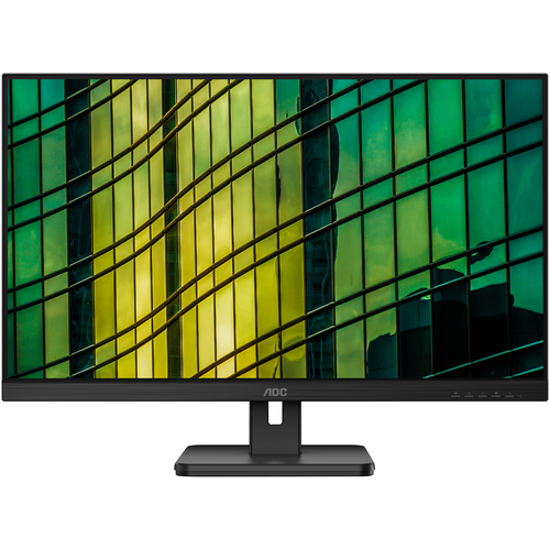 Монитор 27" AOC 27E2QAE Black (IPS, 1920x1080, 75Hz, 4 ms, 178°/178°, 250 cd/m, 20M:1, +HDMI, +DisplayPort 1.2, +MM)