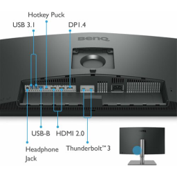 Монитор BENQ 27" PD2725U IPS LED 3840x2160 60Hz