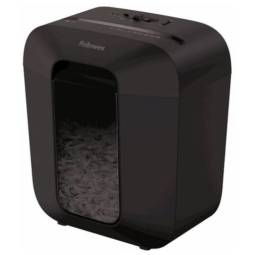 Шредер Fellowes PowerShred LX25 черный (секр.P-4)