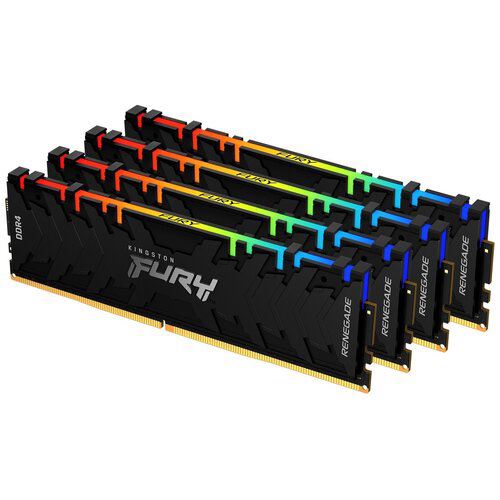 Kingston 32GB 3200MHz DDR4 CL16 DIMM (Kit of 4) FURY Renegade RGB