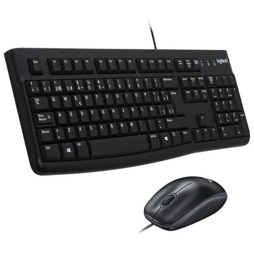 Клавиатура+мышь Logitech Desktop MK120, USB, [920-002561]