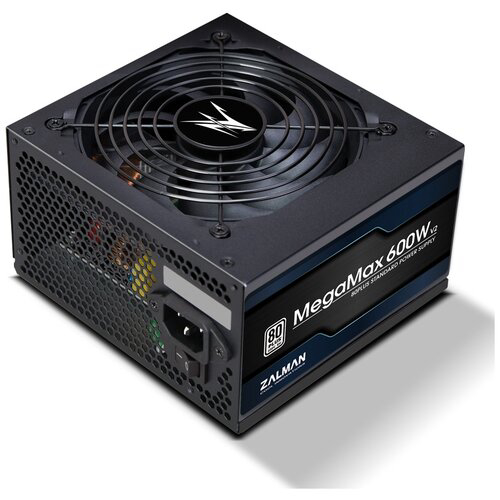 Блок питания Zalman ATX 600W ZM600-TXII V2 80+ (20+4pin) APFC 120mm fan 8xSATA RTL