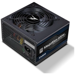 Блок питания Zalman ZM600-TXII (V2) (ATX 2.3, 600W, Active PFC, 120mm fan, 80Plus) Retail