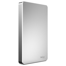 External HDD 2.5" Netac 2.0Tb K330 <NT05K330N-002T-30SL> USB3.0, Silver