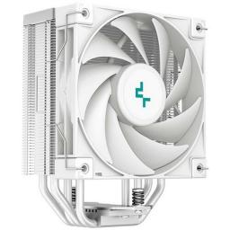 Кулер DEEPCOOL AK400 WH LGA1700/1200/115X/AM4 (18шт/кор, TDP 260W, PWM, Fan 120mm, 4 тепл. трубки, белый) RET