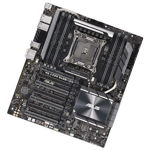 Материнская плата WS X299 SAGE/10G LGA2066 EATX 8xDDR4 7xPCIEx16 2xM.2 GLAN RTL