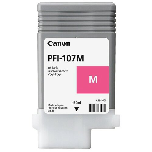 Картридж струйный Canon PFI-107M 6707B001 пурпурный (130мл) для Canon iP F680/685/780/785