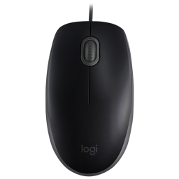 Мышь Logitech B110 SILENT optical USB, black