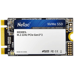 Накопитель SSD Netac M.2 2242 N930ES NVMe PCIe 512GB NT01N930ES-512G-E2X