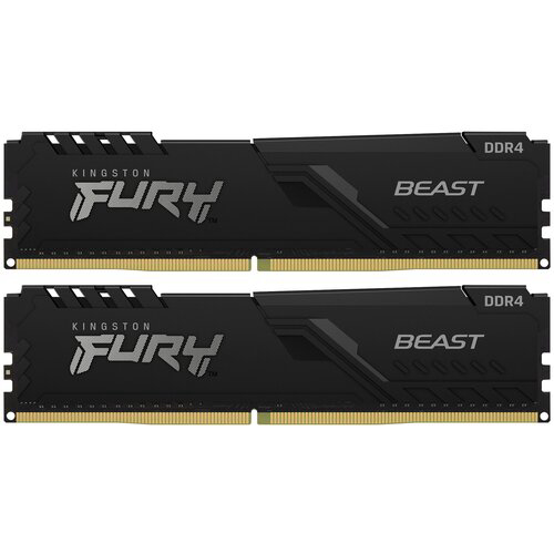 Оперативная память 64Gb DDR4 3600MHz Kingston Fury Beast Black (KF436C18BBK2/64) (2x32Gb KIT)