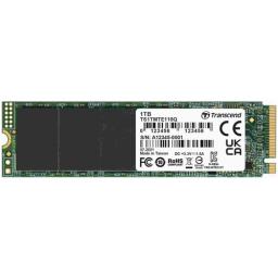 1000 ГБ SSD M.2 накопитель Transcend 110Q [PCI-E 3.x x4, чтение - 2000 Мбайт/сек, запись - 1500 Мбайт/сек, NVM Express]