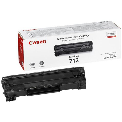 Картридж лазерный Canon 712 1870B002 черный (1500стр.) для Canon LBP-3010/3020