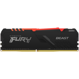 Оперативная память 8Gb DDR4 3200MHz Kingston Fury Beast RGB (KF432C16BBA/8)