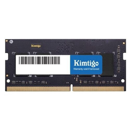 Память DDR4 8Gb 2666MHz Kimtigo KMKS8G8682666 RTL PC4-21300 CL19 SO-DIMM 260-pin 1.2В single rank