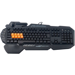 Клавиатура A4Tech Bloody B318 Black USB Multimedia Gamer LED (подставка для запястий)