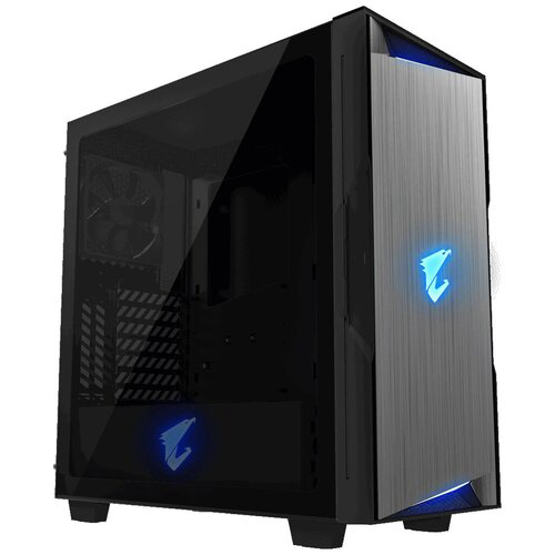 Корпус GIGABYTE AORUS C300 GLASS MidiTower без Б/П ATX MicroATX MiniITX Цвет черный GB-AC300G