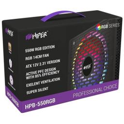 Блок питания 550W HIPER HPB-550RGB