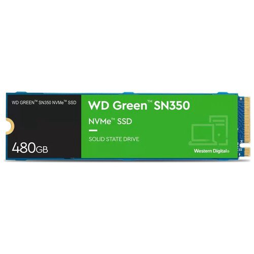 SSD жесткий диск M.2 2280 480GB GREEN WDS480G2G0C WDC