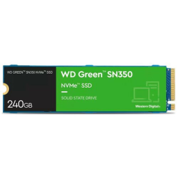 Твердотельный накопитель Western Digital SSD Green SN350 NVMe 240Gb M2.2280 WDS240G2G0C