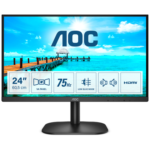 Монитор LCD 24" VA 24B2XDAM AOC