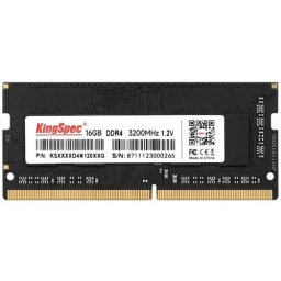 Память DDR4 16Gb 3200MHz Kingspec KS3200D4N12016G RTL PC4-25600 CL17 SO-DIMM 260-pin 1.35В