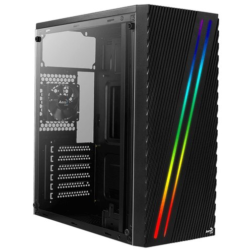 Корпус Aerocool Streak (ATX, без БП, 1x USB3.0, 2x USB2.0, RGB-подсветка)