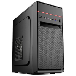 Корпус Minitower ExeGate BAA-107U Black, mATX, <AAA350, 80mm>, 1*USB+2*USB3.0, Audio