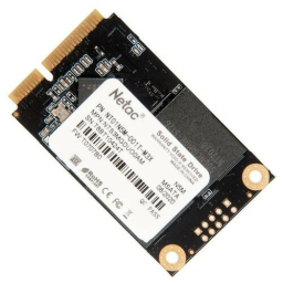 Накопитель SSD mSATA Netac 1.0Tb N5M Series <NT01N5M-001T-M3X> Retail (SATA3, up to 560/520MBs, 3D TLC)