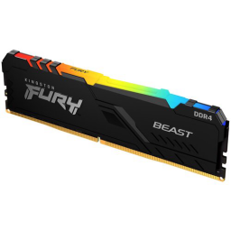 Оперативная память 16Gb DDR4 3600MHz Kingston Fury Beast RGB (KF436C18BBA/16)