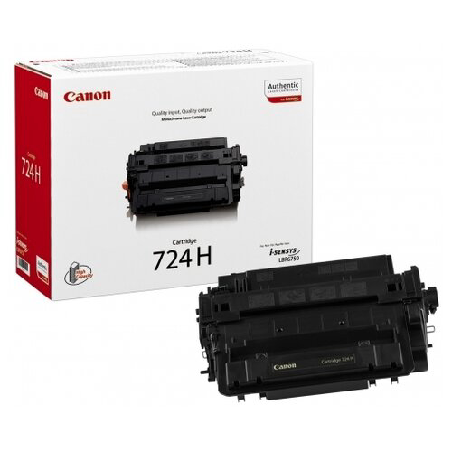 Картридж лазерный Canon 724H 3482B002 черный (12500стр.) для Canon LBP-6750Dn