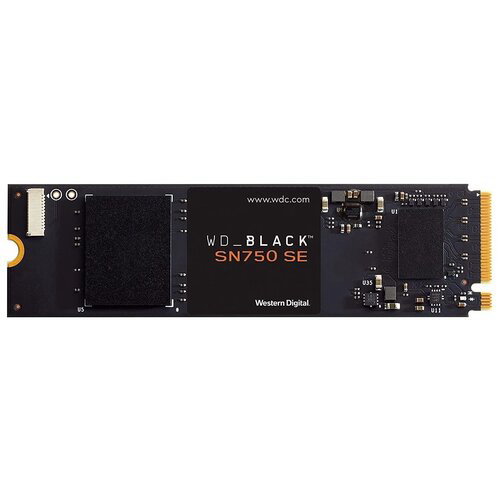 Накопитель SSD WD Original PCI-E 4.0 x4 250Gb WDS250G1B0E Black SN750 M.2 2280