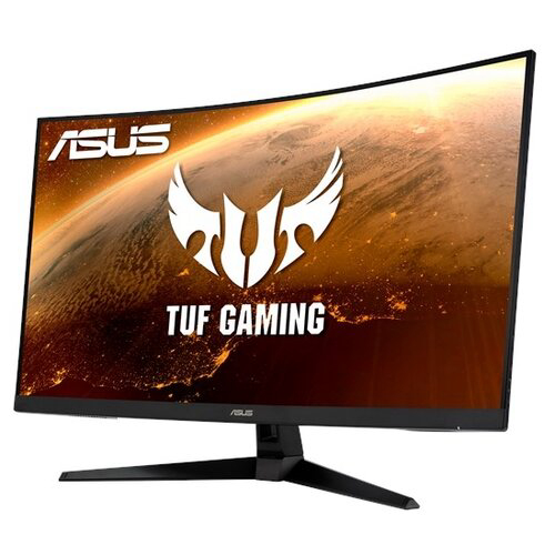 Монитор ASUS TUF Gaming VG328H1B 31.5" VA Curved moniror (1500R), FHD (1920x1080), 165Hz, 250 cd/㎡, 3000:1, 1ms, 178°(H)/178°(V), Speakers, HDMI, D-Sub, FreeSync Premium, ELMB, Adaptive-Sync, VESA 100x100mm