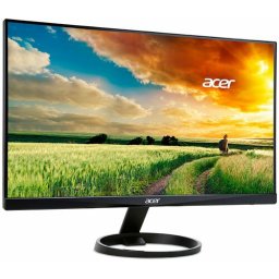 Монитор LCD Acer 23.8" R240HYBIDX {IPS 1920x1080 4ms 60Hz 178/178 1000:1 250cd 8bit(6bit+FRC) D-Sub HDMI1.4 FlickerFree} [UM.QR0EE.026]