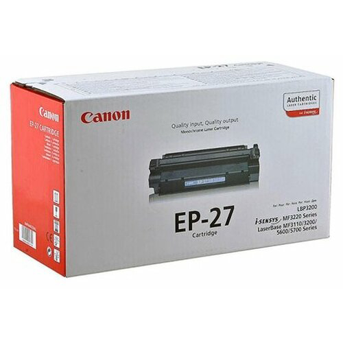 Картридж лазерный Canon EP-27 8489A002 черный (2500стр.) для Canon LBP-3200