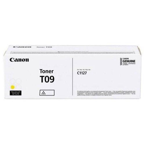 Тонер Canon T09 YL 3017C006 желтый туба для копира i-SENSYS X C1127iF, C1127i, C1127P