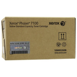 Картридж лазерный Xerox 106R02608 желтый (4500стр.) для Xerox Phaser 7100