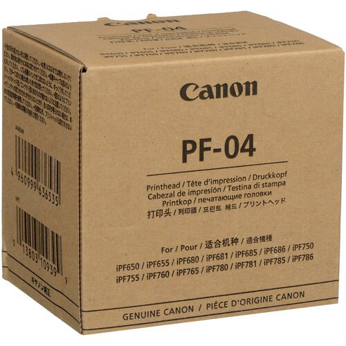 Печатающая головка Canon PF-04 3630B001 черный для Canon iPF750/IPF755