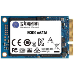 Твердотельный накопитель Kingston SSD KC600, 256GB, mSATA, SATA3