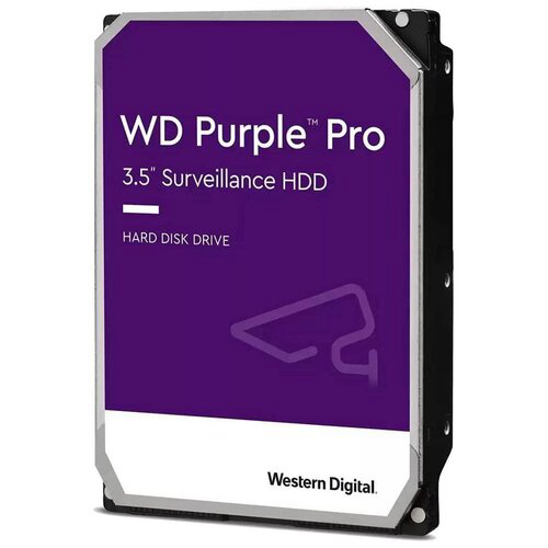 Жесткий диск WD Original SATA-III 2Tb WD22PURZ Video Streaming Purple (5400rpm) 256Mb 3.5"