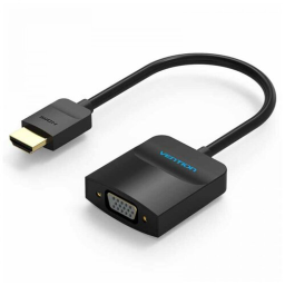 Переходник Vention HDMI - VGA + аудио (ACHBB)