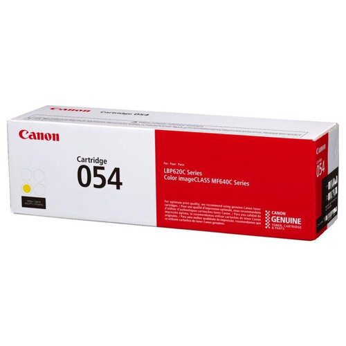 Картридж лазерный Canon 054 Y 3021C002 желтый (1200стр.)