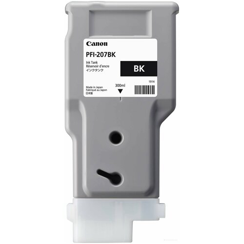 Картридж струйный Canon PFI-207 BK 8789B001 черный для Canon iPF6400/6450