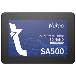 Накопитель SSD Netac SATA III 512Gb NT01SA500-512-S3X SA500 2.5"