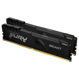 Оперативная память 32Gb DDR4 3600MHz Kingston Fury Beast (KF436C18BBK2/32) (2x16Gb KIT)