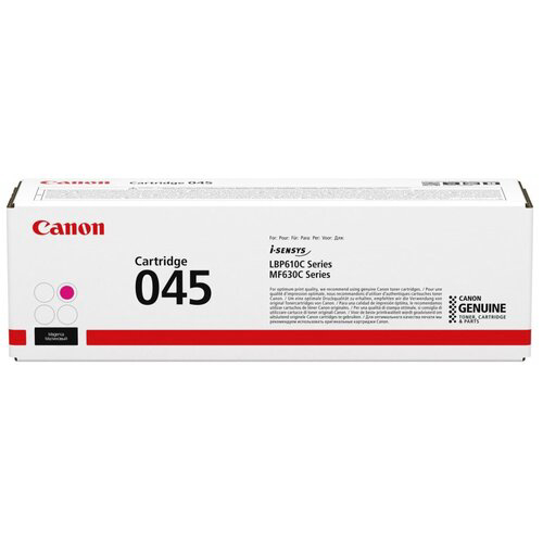 Картридж лазерный Canon 045 M 1240C002 пурпурный (1300стр.) для Canon i-SENSYS MF630