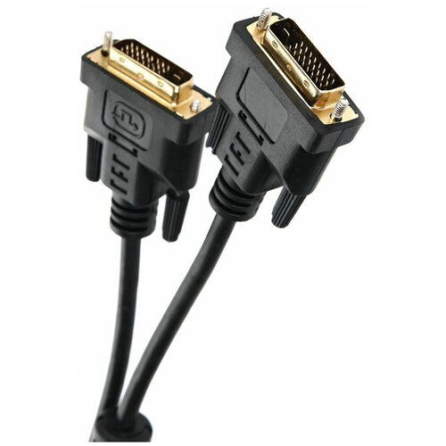 Кабель DVI-D Dual link 25M/25M, экран, феррит.кольца, 1.8м TV-COM (CG441D-1.8M)